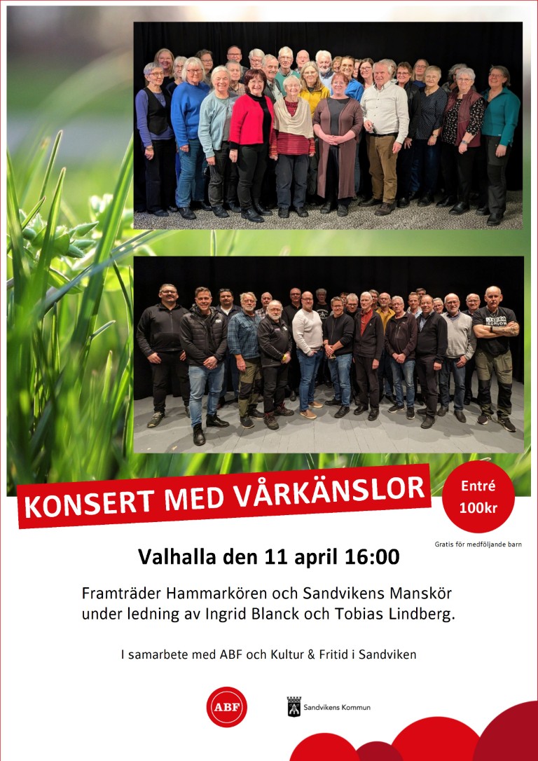 Konsert med vårkänslor